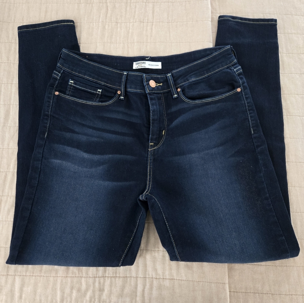 Levi Strauss Blue Signature Brand Skinny Jeans